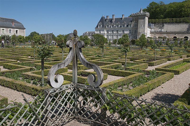 Tour Loire 05 - 201520150509_D35_8205 als Smartobjekt-1 Kopie.jpg - Das Schloss Villandry mit seinen weltberühmten Gärten